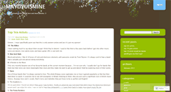 Desktop Screenshot of mayuyuismine.wordpress.com