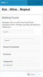 Mobile Screenshot of eatwinerepeat.wordpress.com