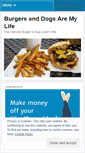 Mobile Screenshot of hamburgersaremylife.wordpress.com