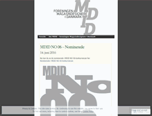 Tablet Screenshot of magasindesignereidanmark.wordpress.com