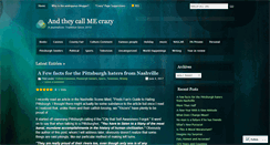 Desktop Screenshot of andtheycallmecrazy.wordpress.com