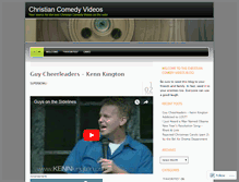 Tablet Screenshot of christiancomedyvideos.wordpress.com