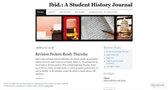 Desktop Screenshot of ibidjournal.wordpress.com