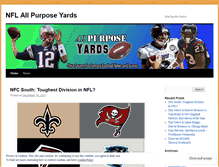 Tablet Screenshot of nflallpurposeyards.wordpress.com