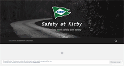 Desktop Screenshot of kirbyinlandmarinesafety.wordpress.com