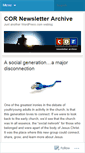 Mobile Screenshot of corarchive.wordpress.com