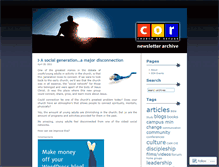 Tablet Screenshot of corarchive.wordpress.com