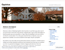 Tablet Screenshot of oppistua.wordpress.com