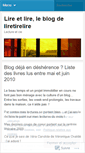 Mobile Screenshot of liretirelire.wordpress.com