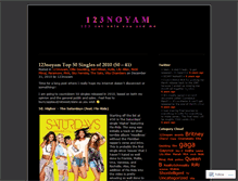 Tablet Screenshot of 123noyam.wordpress.com
