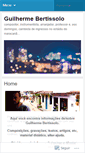 Mobile Screenshot of guilhermebertissolo.wordpress.com