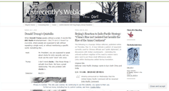 Desktop Screenshot of justrecently.wordpress.com