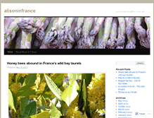 Tablet Screenshot of alisoninfrance.wordpress.com