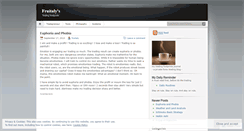 Desktop Screenshot of fruitaly.wordpress.com