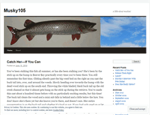 Tablet Screenshot of musky105.wordpress.com