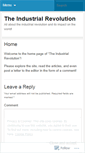 Mobile Screenshot of dinoindustrialrevolution.wordpress.com