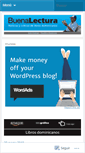 Mobile Screenshot of buenalectura.wordpress.com