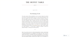 Desktop Screenshot of buffets.wordpress.com