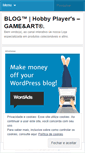Mobile Screenshot of hobbyplayers.wordpress.com