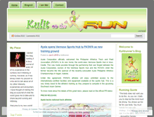 Tablet Screenshot of kulitrunner.wordpress.com