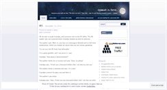 Desktop Screenshot of epwait.wordpress.com