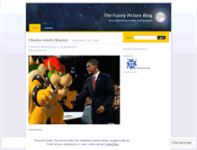 Tablet Screenshot of funnypicsblog.wordpress.com