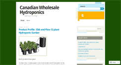 Desktop Screenshot of canadianwholesalehydroponics.wordpress.com