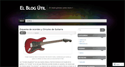 Desktop Screenshot of blogutil.wordpress.com