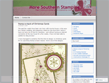 Tablet Screenshot of moresouthernstamping.wordpress.com