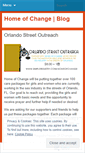 Mobile Screenshot of homeofchange.wordpress.com
