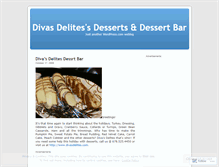 Tablet Screenshot of divasdelites.wordpress.com