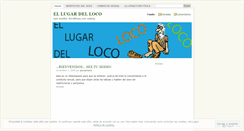 Desktop Screenshot of ellugardelloco.wordpress.com