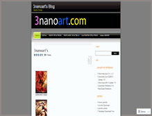 Tablet Screenshot of 3nanoart.wordpress.com