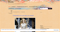 Desktop Screenshot of empresademodasrouss.wordpress.com