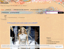 Tablet Screenshot of empresademodasrouss.wordpress.com