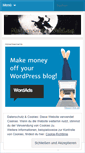 Mobile Screenshot of mediensucht.wordpress.com