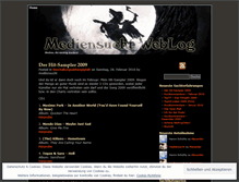Tablet Screenshot of mediensucht.wordpress.com