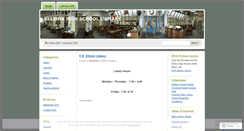 Desktop Screenshot of ellisonlibrary.wordpress.com