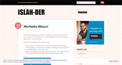 Desktop Screenshot of huzurder.wordpress.com