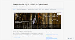 Desktop Screenshot of akrseminar2012.wordpress.com
