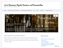 Tablet Screenshot of akrseminar2012.wordpress.com