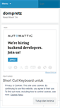 Mobile Screenshot of dompretz.wordpress.com