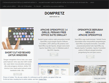 Tablet Screenshot of dompretz.wordpress.com