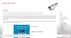 Desktop Screenshot of jakefiles.wordpress.com