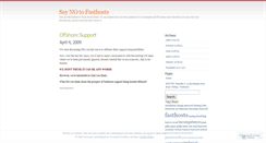 Desktop Screenshot of no2fasthosts.wordpress.com