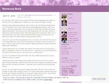 Tablet Screenshot of mormonsrock.wordpress.com