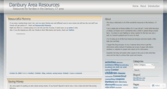 Desktop Screenshot of danburyresources.wordpress.com