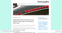 Desktop Screenshot of factorypilot.wordpress.com