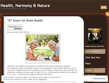 Tablet Screenshot of hhnature.wordpress.com