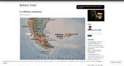 Desktop Screenshot of boletustotal.wordpress.com